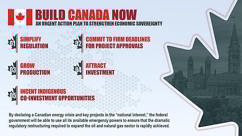 Pipeline, oil, and gas companies have united to request renewed energy policies in Ottawa