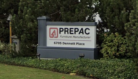 Prepac facility in Delta, BC