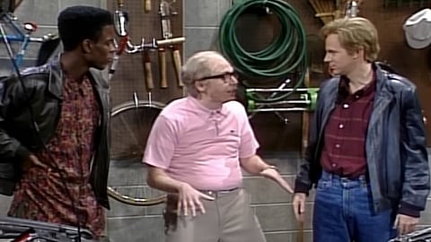 Mike Myers, in his Middle-Aged Man persona, on Saturday Night Live