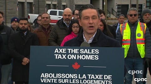 Conservative leader Pierre Poilievre