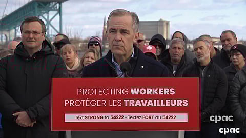 Prime Minister Mark Carney 