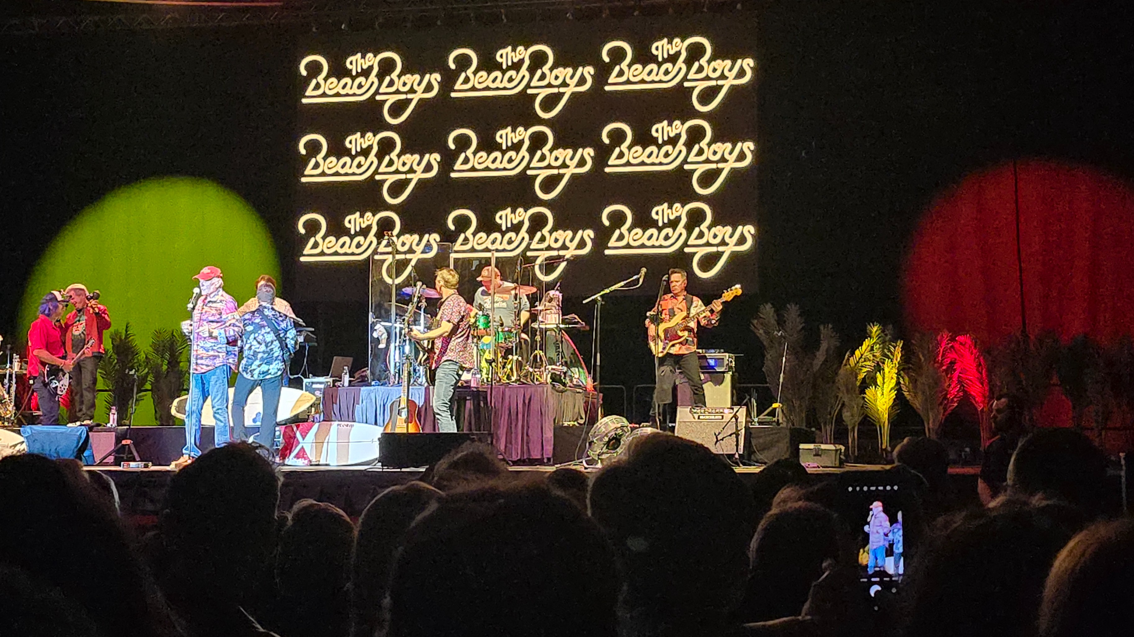 The Beach Boys played Calgary, March 25th, at Canada Olympic Park