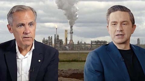 Mark Carney and Pierre Poilievre