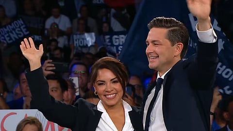 Pierre and Ana Poilievre