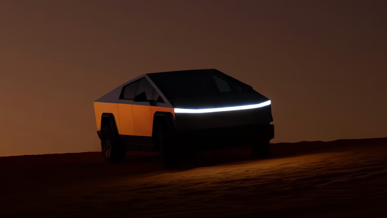 Cybertruck in the Desert