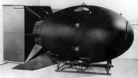 Fat Man atomic bomb used on Nagasaki