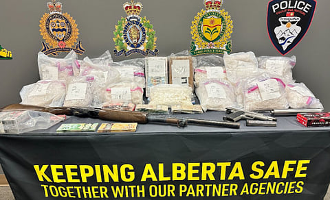 ALERT intercepts $800K meth shipment in major drug bust near Wainwright