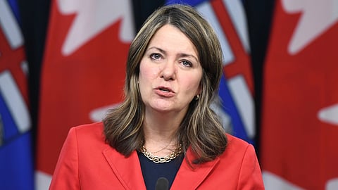 Alberta Premier Danielle Smith 