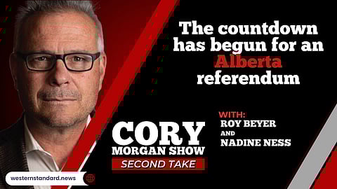 The countdown has begun for an Alberta referendum