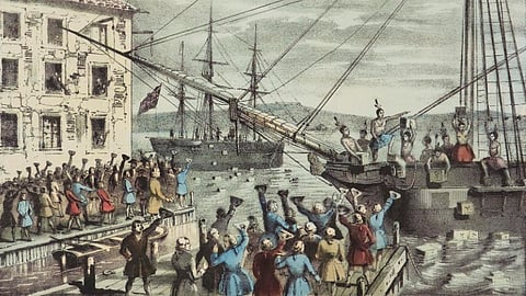 The Boston Tea Party. Writer Murray Lytle reviews the historic 1773 event that's considered the start of the American Revolution, and concludes that Alberta's not quite there yet
