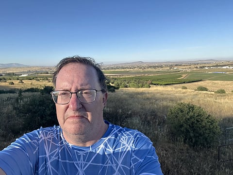 Dave Naylor in Israel