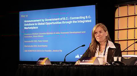BC Jobs, Economic Development, and Innovation Minister Diana Gibson