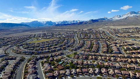 The planned community of Summerlin, Nevada