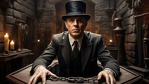 There's something about Mark Carney that brings Harry Houdini to mind...