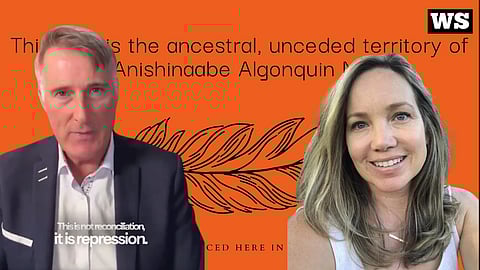 Maxime Bernier defends Catherine kronas after she was ejected from a Hamilton school board for objecting to land acknowledgments 