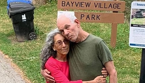 Judih Weinstein Haggai and her husband, Israeli American Gadi Haggai