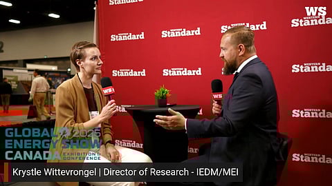 Derek Fildebrandt with Krystle Wittevrongel