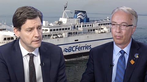 David Eby and John Rustad