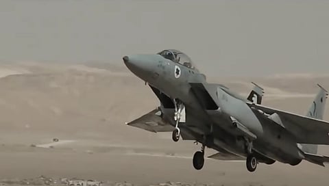 Israeli fighter jet