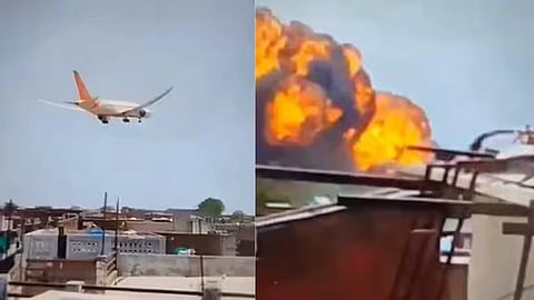 Air India crash on June 12 2025