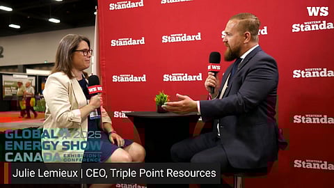 Derek Fildebrandt with Julie Lemieux