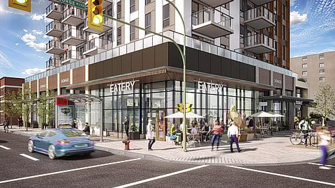 Proposed apartment tow in Calgary's Beltline