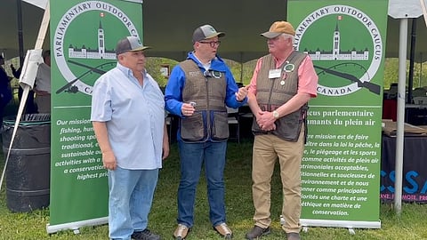 Sports day for the Parliamentary Outdoors Caucus