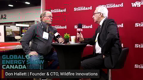 Nigel Hannaford with Don Hallett