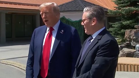 Donald Trump, Keir Starmer