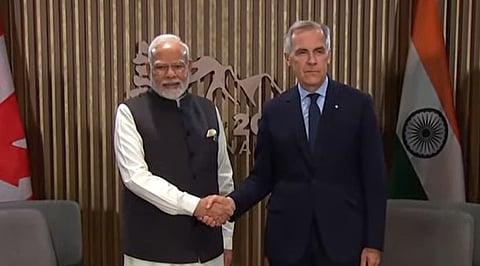 Indian Prime Minister Narendra Modi, Prime Minister Mark Carney