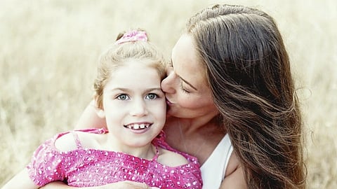 Charleigh Pollock and her mother