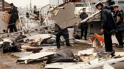 Air India wreckage
