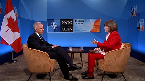 Prime Minister Mark Carney while in Europe for a NATO summit on defence told CNN Iran’s retaliatory strikes on US military bases in the Middle East will lead to regional “diplomacy.”