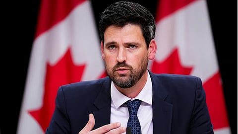 Justice Minister Sean Fraser 