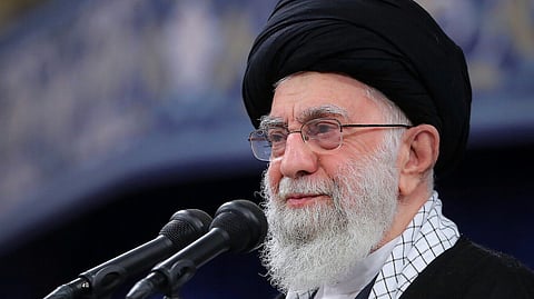 Iran's Supreme Leader Ayatollah Ali Khamenei.