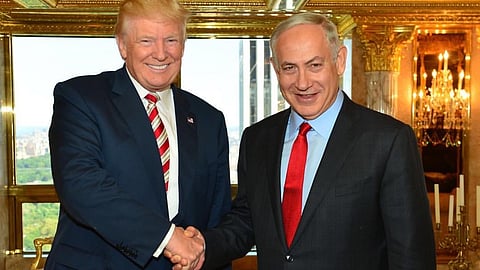 President Donald J. Trump and President Benjamin Netanyahu