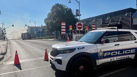 600 block of Talbot Street arson