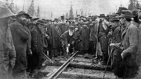 Last Spike on the CPR