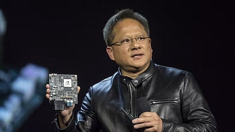 Nvidia CEO Jensen Huang has become the first businessman to own a publicly traded company worth US$4 trillion.