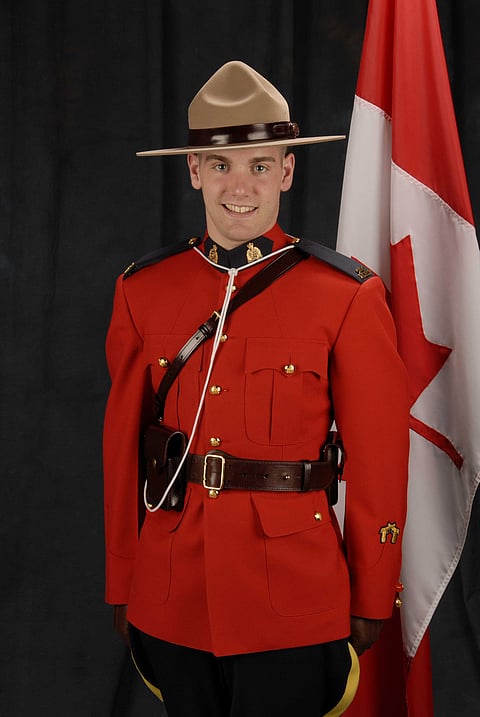 A photo showing RCMP Cst. Douglas Scott, who was murdered in 2007. (National Police Federation/ handout)  