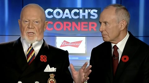 Don Cherry and Ron MacLean