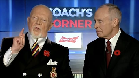 Don Cherry and Ron MacLean