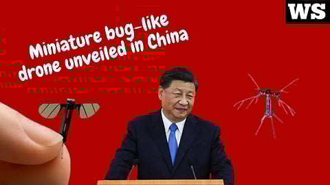Mosquito microdrone, Xi Jinping