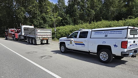 'DÉJÀ VU': Burnaby RCMP stop two impaired dump truck drivers from same company — but they refuse to say which one