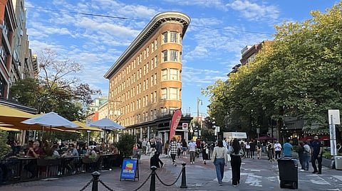 Carrall St. and Water St. in Gastown