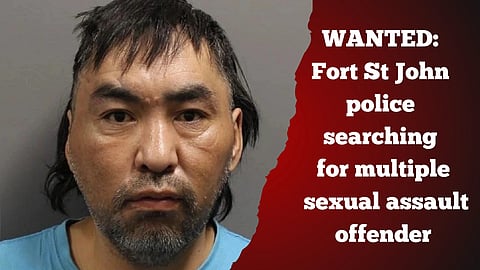 Fort St John police are looking for multiple offender Ralph Junior Achla