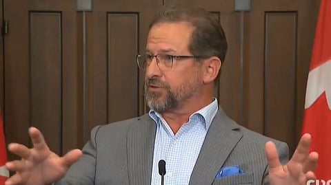Bloc Québécois leader Yves-François Blanchet 