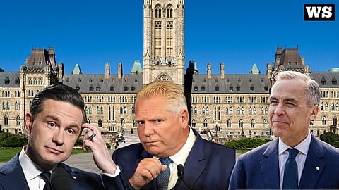 Pierre Poilievre, Doug Ford, Mark Carney