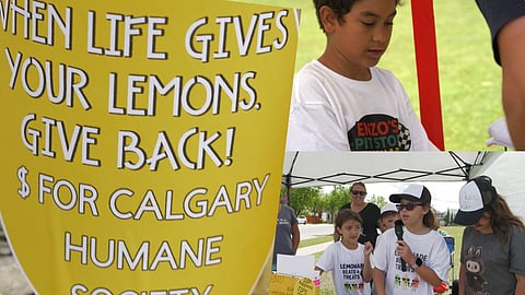 When life gives you lemons, give back!