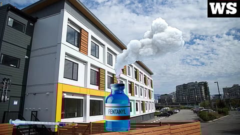 Vancouver supportive housing facility, fentanyl, and smoke